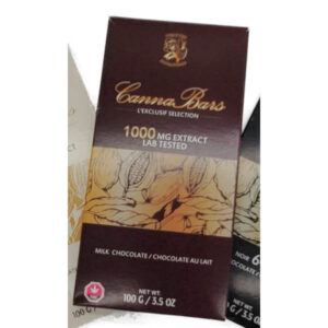 canna bar milk chocolate with 1000 mg THC